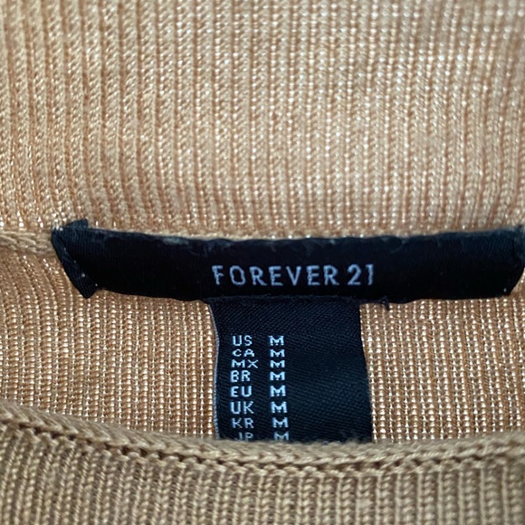 Cropped brown knit sweater - Picture 2 of 2